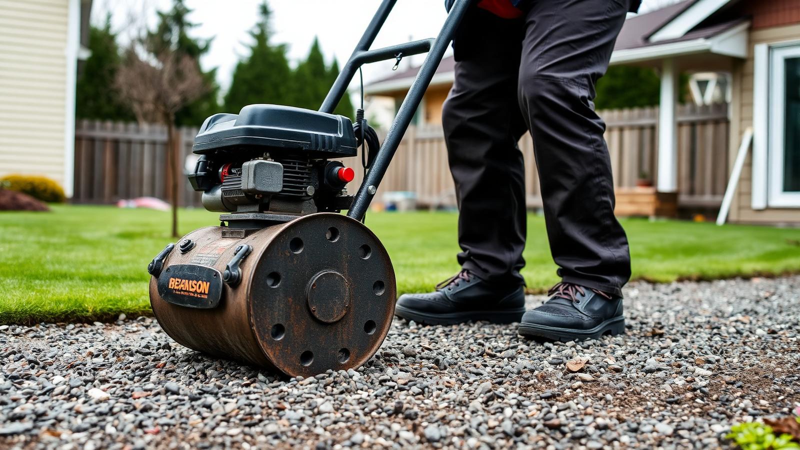 Step 3: Install and Compact the Gravel Base